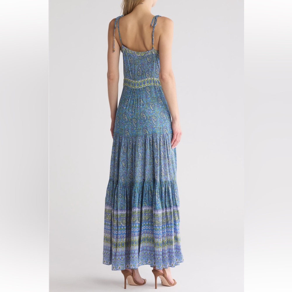 VERONICA BEARD ❤️‍🔥 WINDANDSEA PAISLEY SUNDRESS NWT - Picture 2 of 8
